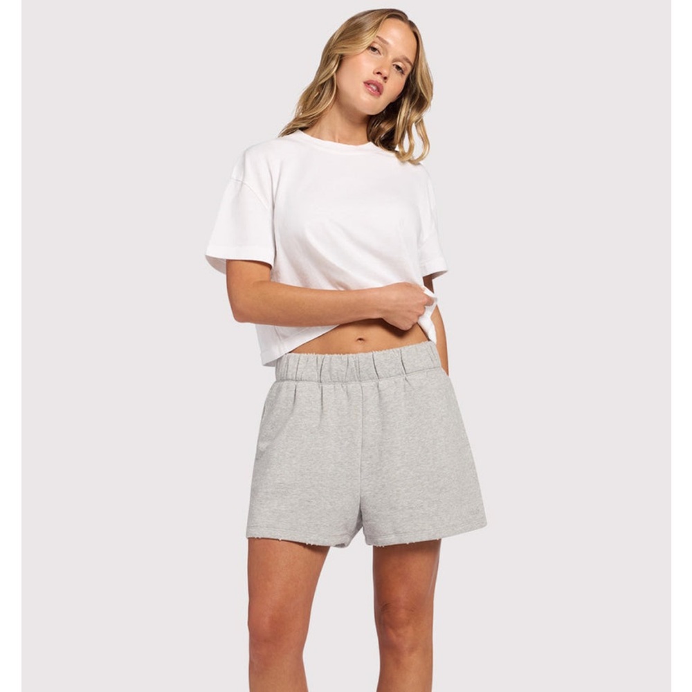 NUUDS Heathered Gray Vintage Fleece Shorts